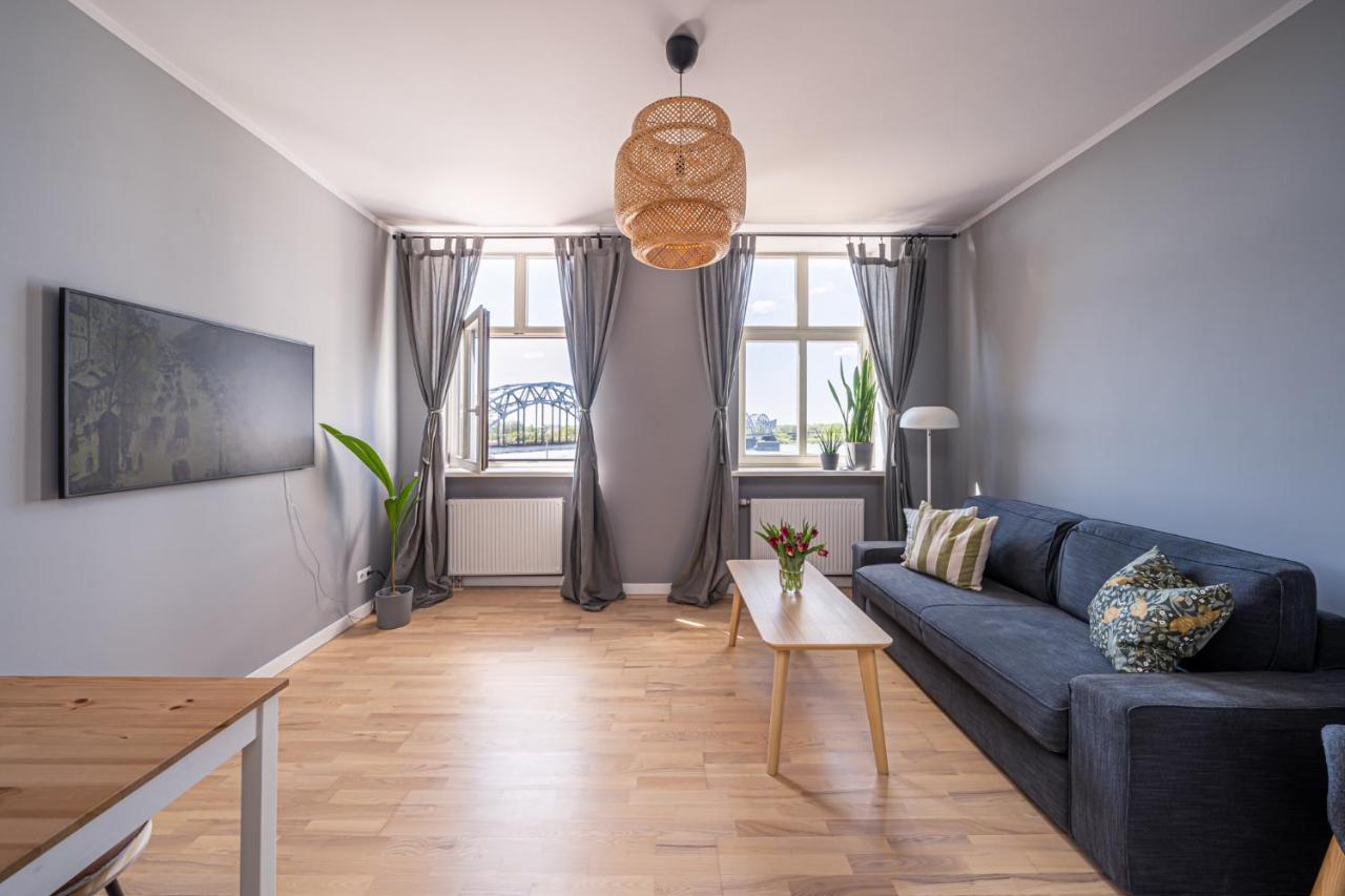 Cosy Studio With River View Riga Extérieur photo